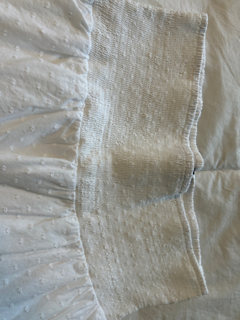Ralph Lauren White Maxi Skirt with Blue Floral Embroidery - Picture 4 of 6